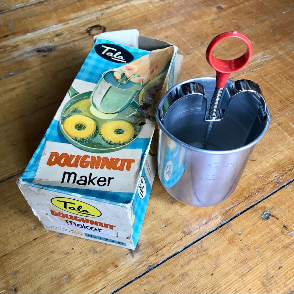 Vintage 1950’s Tala Doughnut Maker With Original Box